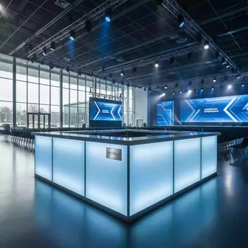 Аренда Стойка барная светодиодная LED в Сириус Арене — ART SPACE