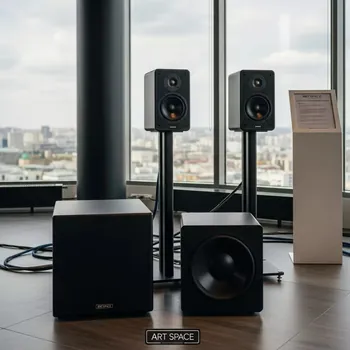 Аренда Звуковой комплект 2 сабвуфера и 2 сателлита d&b в ресторане «D.O.M» — ART SPACE