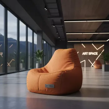 Аренда Кресло мешок Beanbag оранжевый в МФК «Горный» — ART SPACE