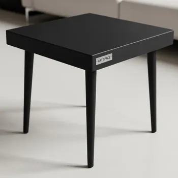 Аренда Стол пластиковый Ares 80 черный 800х800х750 мм в Radisson Collection Paradise — ART SPACE