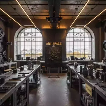 Аренда Мастер класс «Блек тач» в ресторане «Паруса» — ART SPACE
