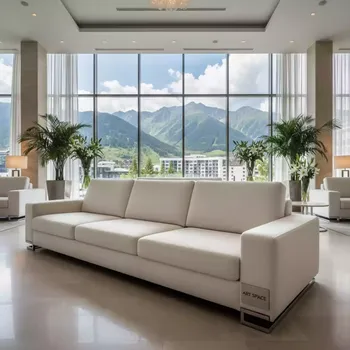 Аренда Диван Urban белый в Radisson Hotel Rosa Khutor — ART SPACE