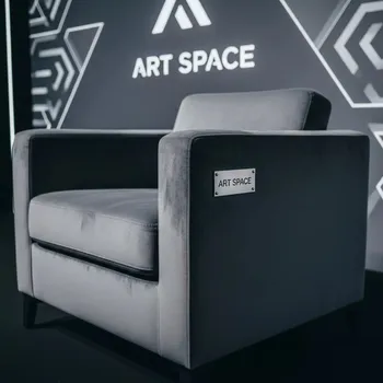 Аренда Стул R микровелюр серый в Red Arena — ART SPACE