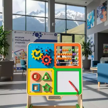 Аренда Панель образовательная для детских учреждений 4 модуля в Radisson Hotel Rosa Khutor — ART SPACE