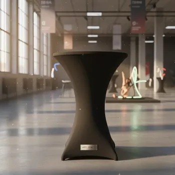Аренда Чехол стрейч на коктейльный стол 110х70 черный в Omega Sirius — ART SPACE