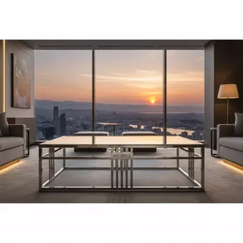 Аренда Стол журнальный Insignia Silver 120х60 в Panorama by Mercure — ART SPACE