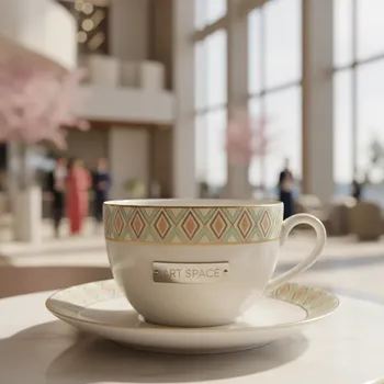Аренда Чашка фарфоровая для двойного капучино в City Park Hotel Sochi — ART SPACE