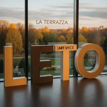 Аренда Буквы большие Лето в ресторане «La Terrazza» — ART SPACE