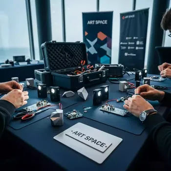 Аренда Мастер класс робототехника фонарик брелок в пляжном комплексе VinoGrad — ART SPACE