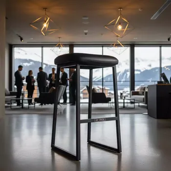 Аренда Стул барный PORSCHE черный в Golden Tulip Rosa Khutor — ART SPACE