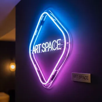 Аренда Вывеска неоновая для конференции в Stella di Mosca — ART SPACE