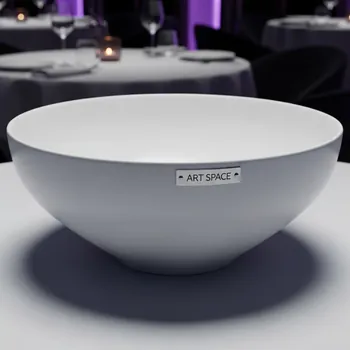 Аренда Салатник Элит Плутон белый D 70 мм 1200 мл в ресторане «Brunello» — ART SPACE