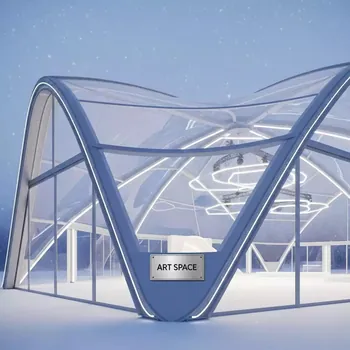 Аренда Шатер павильон 15х35 в Sochi Marriott Krasnaya Polyana — ART SPACE