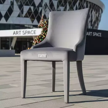 Аренда Стул Бриф NEW велюр серый на арене «Фишт» — ART SPACE