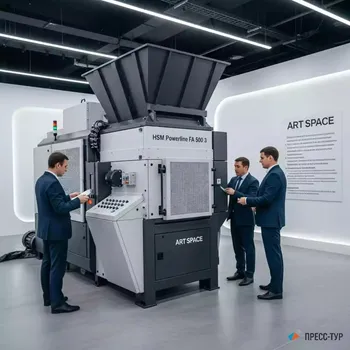 Аренда Шредера промышленного HSM Powerline FA 500 3 10,5х40,76 мм в комплексе «Дагомыс» — ART SPACE
