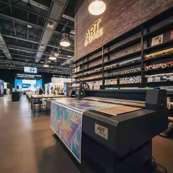 Аренда Режущего плоттера Intec ColorCut FB550 в ледовой арене «Шайба» — ART SPACE