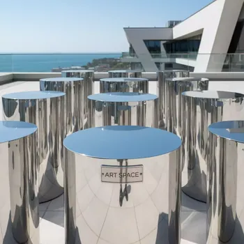 Аренда Стойки свадебные серебро в Imeretinskiy Hotel — ART SPACE