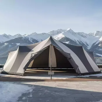 Аренда Тент натяжной стрейч 5х5 м в Golden Tulip Rosa Khutor — ART SPACE