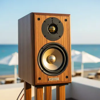 Аренда Акустическая система полочная Tannoy Revolution XT 6 цвет dark walnut на пляже «Маяк» — ART SPACE