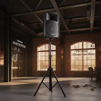 Аренда Акустическая система Turbosound M 12 в ресторане «Плакучая Ива» — ART SPACE