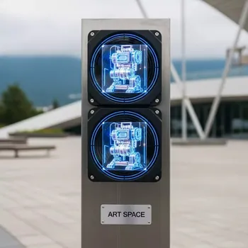 Аренда Вентилятор голографический на ножке 0,66х2 в Skypark Sochi — ART SPACE