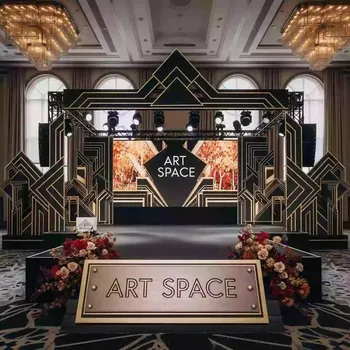 Аренда Сцена 4х3 м с экраном 3,5х2 м в Green Flow Hotel — ART SPACE