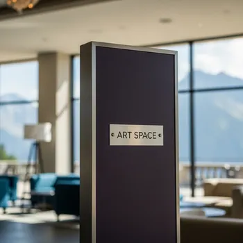 Аренда Таблички указатели для площадки в Green Flow Hotel — ART SPACE