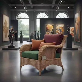 Аренда Кресло плетеное Anatolia с подушками в Gamma Sirius — ART SPACE