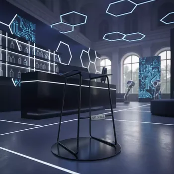 Аренда Барный стул черный металлический в усадьбе Голицына — ART SPACE