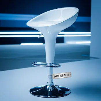 Аренда Стул барный Barny белый в VK Stadium Sirius — ART SPACE