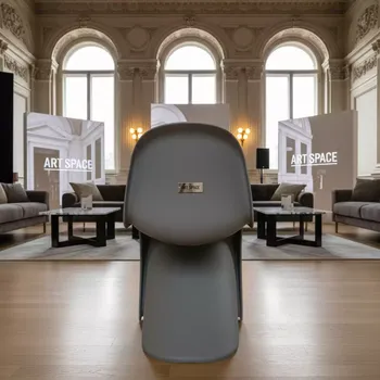 Аренда Стул пластиковый Ara серый в Radisson Collection Paradise — ART SPACE