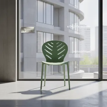 Аренда Офисное кресло пластиковое Mentha Go Green в ОКЦ «Галактика» — ART SPACE