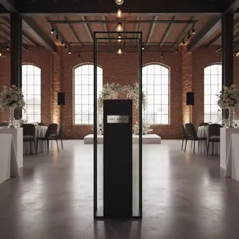 Аренда Вешалка напольная Minimal Black Vers 3 в Cosmos Sochi Hotel — ART SPACE