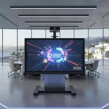 Аренда Доска интерактивная Exell 77 с проектором и креплением комплект на Имеретинской набережной — ART SPACE