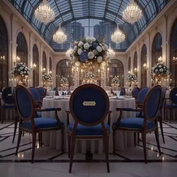 Аренда Комплект мебели стульев Royal Family NICO синий в Courtyard by Marriott Sochi — ART SPACE
