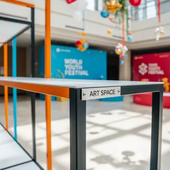 Аренда Стеллажи металлические 1000х300 мм в City Park Hotel Sochi — ART SPACE
