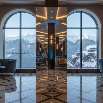 Аренда Колонна зеркальная H 100 в Skypark Sochi — ART SPACE
