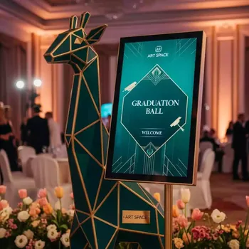 Аренда Панель интерактивная декоративная Жираф 32" в Grand Karat Sochi — ART SPACE