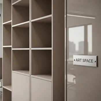 Аренда Стеллаж Loft 5 полок бежевый в Green Flow Hotel — ART SPACE