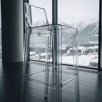 Аренда Стул барный прозрачный Isy Antishock в Radisson Hotel Rosa Khutor — ART SPACE