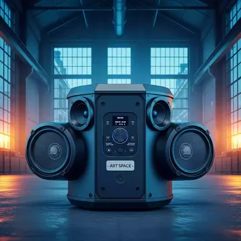 Аренда Бумбокс кассетный с CD JVC Boomblaster RV NB10B в комплексе «Дагомыс» — ART SPACE