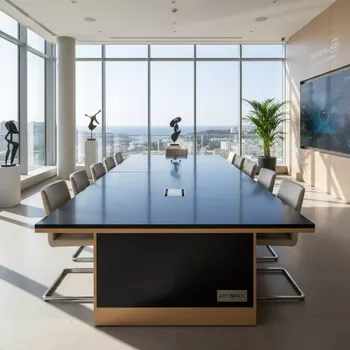 Аренда Стол Лидер 2 бук черный 2000х900 в отеле Hyatt Regency Sochi — ART SPACE