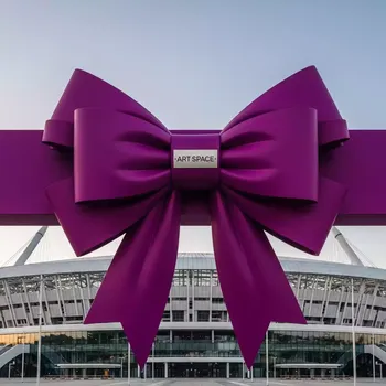 Аренда Бант пурпурно розовый в VK Stadium Sirius — ART SPACE