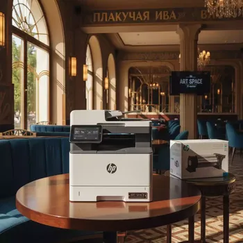 Аренда Печка для HP LaserJet Color MFP M775 в ресторане «Плакучая Ива» — ART SPACE