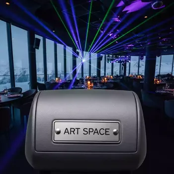 Аренда Прожекторы и лазеры в ресторане «Высота 5642» — ART SPACE