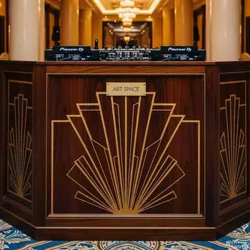 Аренда Стойка деревянная для диджея в Karat Resort — ART SPACE