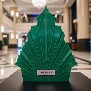 Аренда Изделие Winter Glade полипропилен зеленое 48х20 см в Imeretinskiy Hotel — ART SPACE