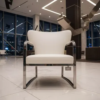Аренда Стул каркас серебро экокожа Helmet в Karat Resort — ART SPACE