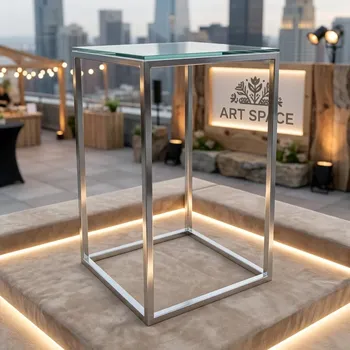 Аренда стола-консоли Silver Glass в Сочи — заказать в ART SPACE