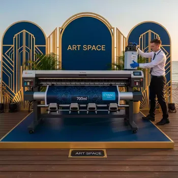 Аренда Картридж для плоттеров ITS для Canon PFI 710 Cyan 700 мл на пляже «Маяк» — ART SPACE